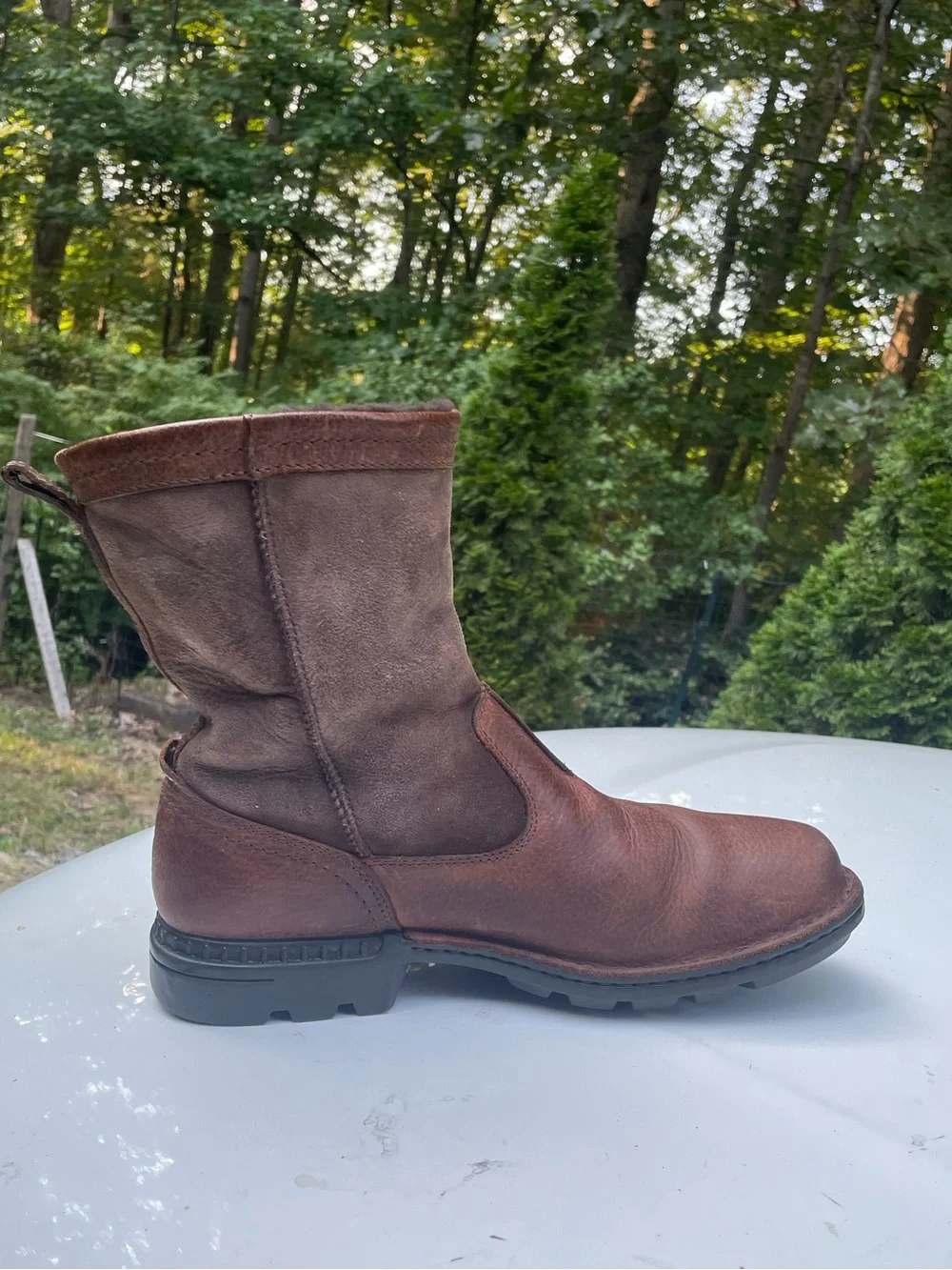 UGG® Hartsville Leather Boots 11 Men’s